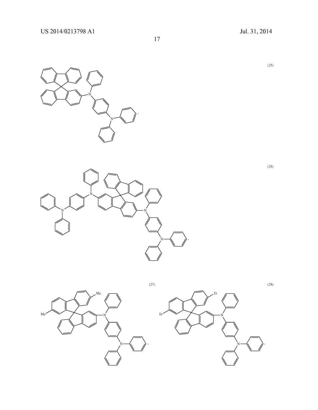 SPIROFLUORENE DERIVATIVE, MATERIAL FOR LIGHT-EMITTING ELEMENT,     LIGHT-EMITTING ELEMENT, LIGHT-EMITTING DEVICE, AND ELECTRONIC DEVICE - diagram, schematic, and image 70