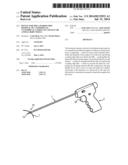 DEVICE FOR THE LAPAROSCOPIC REMOVAL OF A SUPERFICIAL CYLINDRICAL SAMPLE OF     A HUMAN OR ANIMAL BODY TISSUE diagram and image