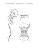 Orthopedic Brace with Sloping Paddle Members diagram and image