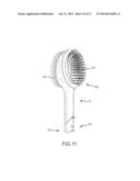 GROOMING APPARATUS INCLUDING TICK REMOVER diagram and image