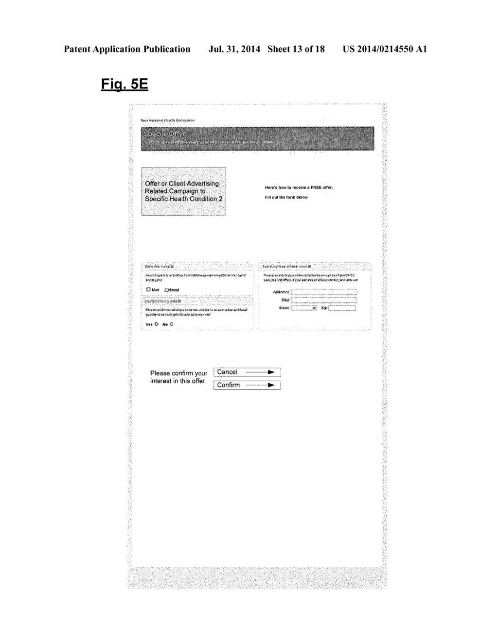 System and Method for Communicating Targeted Health Related Data - diagram, schematic, and image 14