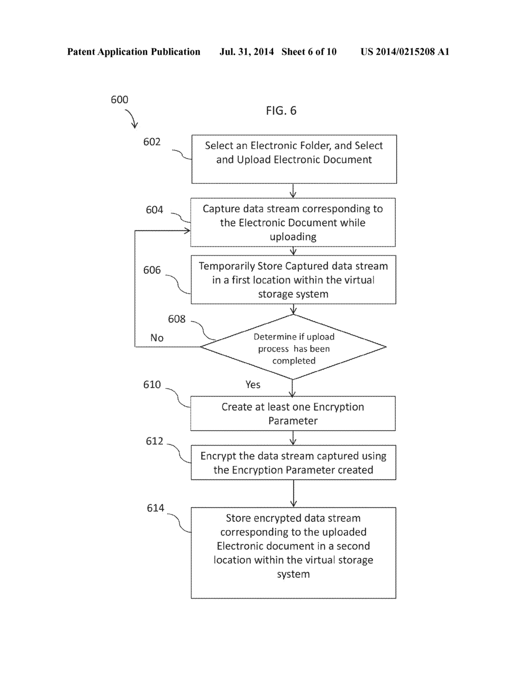 VIRTUAL STORAGE SYSTEM AND FILE ENCRYPTION METHODS - diagram, schematic, and image 07