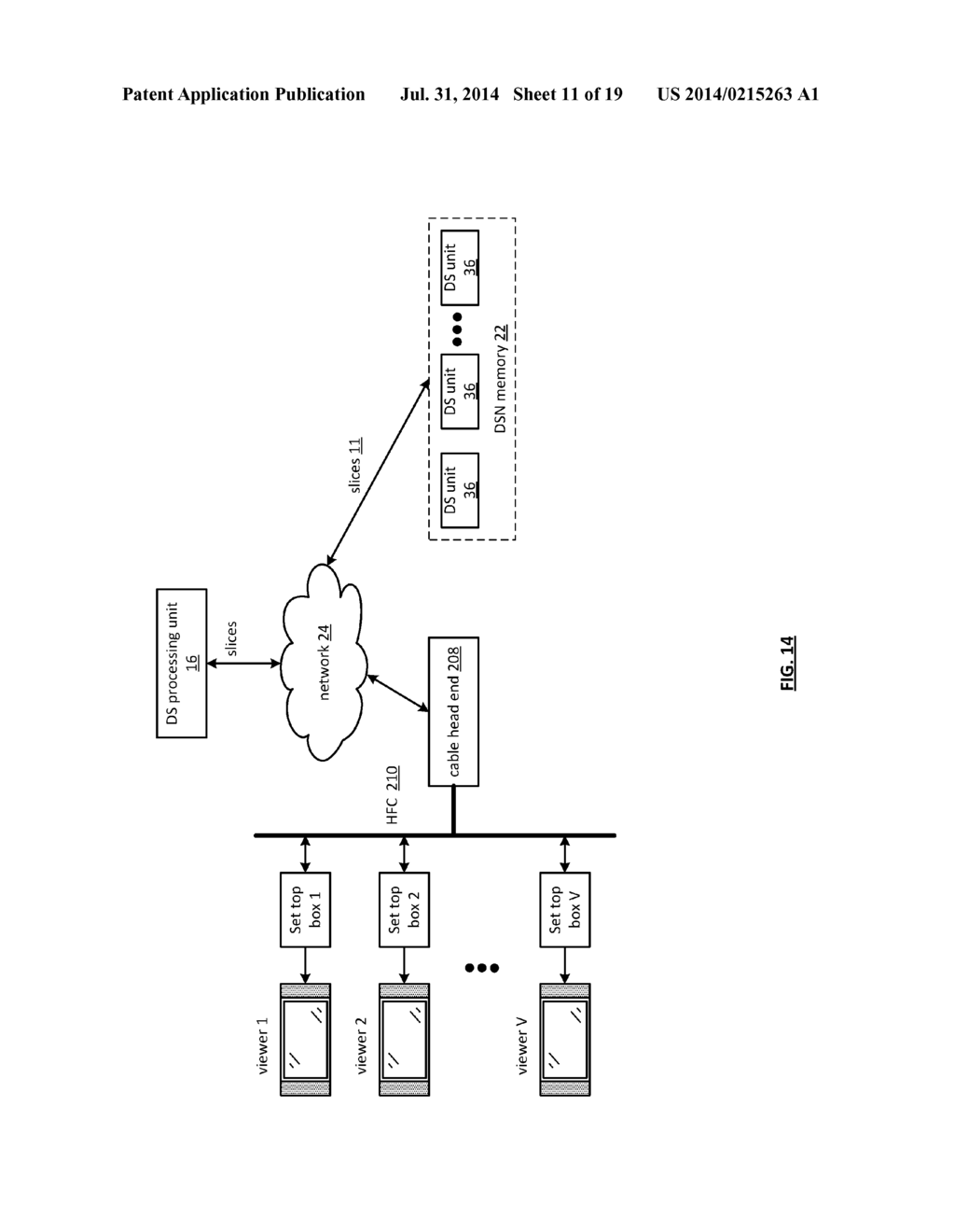 LARGE SCALE SUBSCRIPTION BASED DISPERSED STORAGE NETWORK - diagram, schematic, and image 12