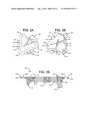 CLEATS, CLEATED SOLE STRUCTURES, MOLDS, AND MOLDING METHODS FOR IN-MOLDING     ARTICLES diagram and image