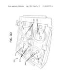 CLEATS, CLEATED SOLE STRUCTURES, MOLDS, AND MOLDING METHODS FOR IN-MOLDING     ARTICLES diagram and image