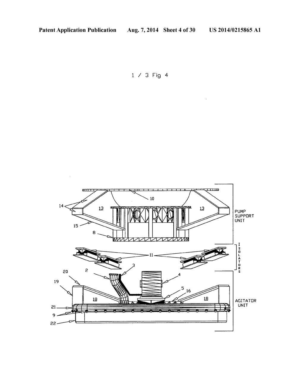 Vibrating agitator attachment for Toyo dredge pumps - diagram, schematic, and image 05