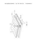 GAS TURBINE ENGINE COMBUSTOR HEAT SHIELD WITH INCREASED FILM COOLING     EFFECTIVENESS diagram and image