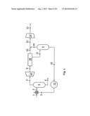 METHOD AND DEVICE FOR DEHYDRATING A CO2 CONTAINING GAS diagram and image