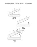 Formed or domed cutting teeth formed by improved double etching processes diagram and image