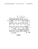 Formed or domed cutting teeth formed by improved double etching processes diagram and image