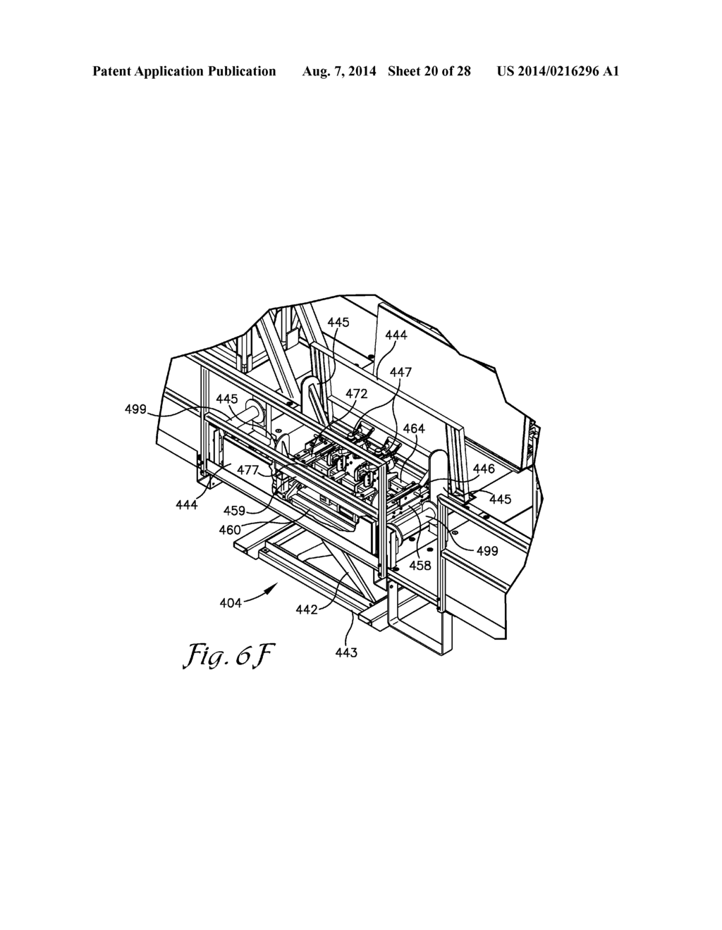 RAIL GUIDE APPARATUS FOR A RAIL LOADING AND UNLOADING MACHINE - diagram, schematic, and image 21