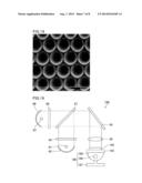 LIGHT-CONDENSING FILM, SOLAR CELL MODULE, AND TRANSFER MOLD diagram and image