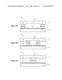 DROPLET ACTUATOR WITH LOCAL VARIATION IN GAP HEIGHT TO ASSIST IN DROPLET     SPLITTING AND MERGING OPERATIONS diagram and image