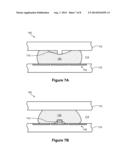 DROPLET ACTUATOR WITH LOCAL VARIATION IN GAP HEIGHT TO ASSIST IN DROPLET     SPLITTING AND MERGING OPERATIONS diagram and image