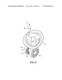 Wheel Brake Set For Luggage Case diagram and image