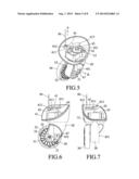 Wheel Brake Set For Luggage Case diagram and image