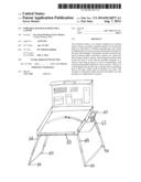 PORTABLE BACKPACK-DESK FOR A LAPTOP diagram and image