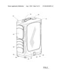 LUGGAGE ASSEMBLY CONVERTIBLE TO MOBILE CLOSET diagram and image