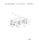 LUGGAGE ASSEMBLY CONVERTIBLE TO MOBILE CLOSET diagram and image