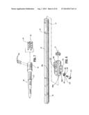 Ratcheting Mechanism for Surgical Stapling Device diagram and image