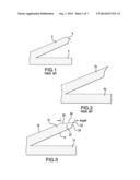 Formed or domed cutting teeth formed by improved double etching process diagram and image