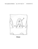 Formed or domed cutting teeth formed by improved double etching process diagram and image