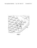 Formed or domed cutting teeth formed by improved double etching process diagram and image