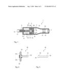 VALVE FOR OPENING A FLUID LINE diagram and image