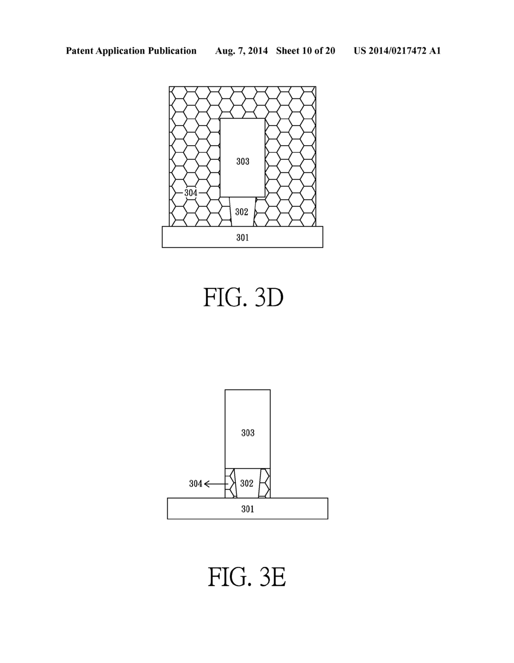 METHOD FOR FABRICATING MESA SIDEWALL WITH SPIN COATED DIELECTRIC MATERIAL     AND SEMICONDUCTOR ELEMENT THEREOF - diagram, schematic, and image 11