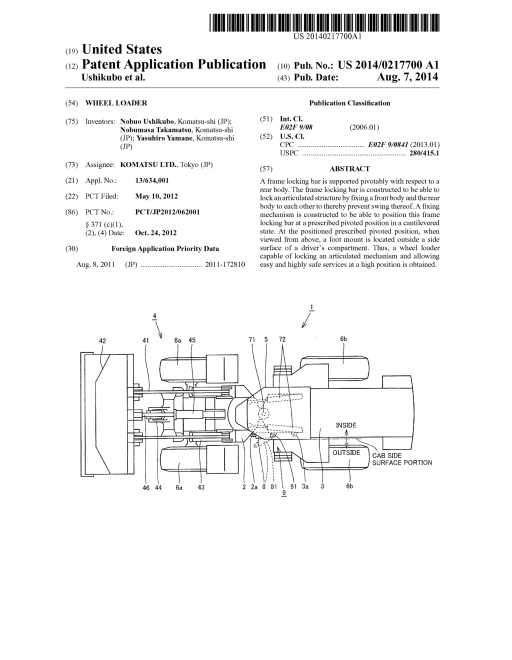 WHEEL LOADER - diagram, schematic, and image 01