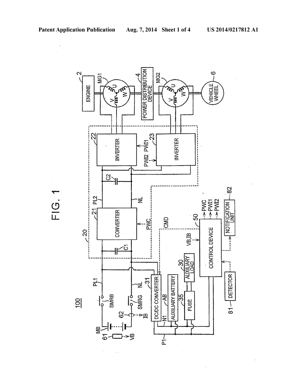 ELECTRIC VEHICLE AND METHOD OF CONTROLLING ELECTRIC VEHICLE - diagram, schematic, and image 02