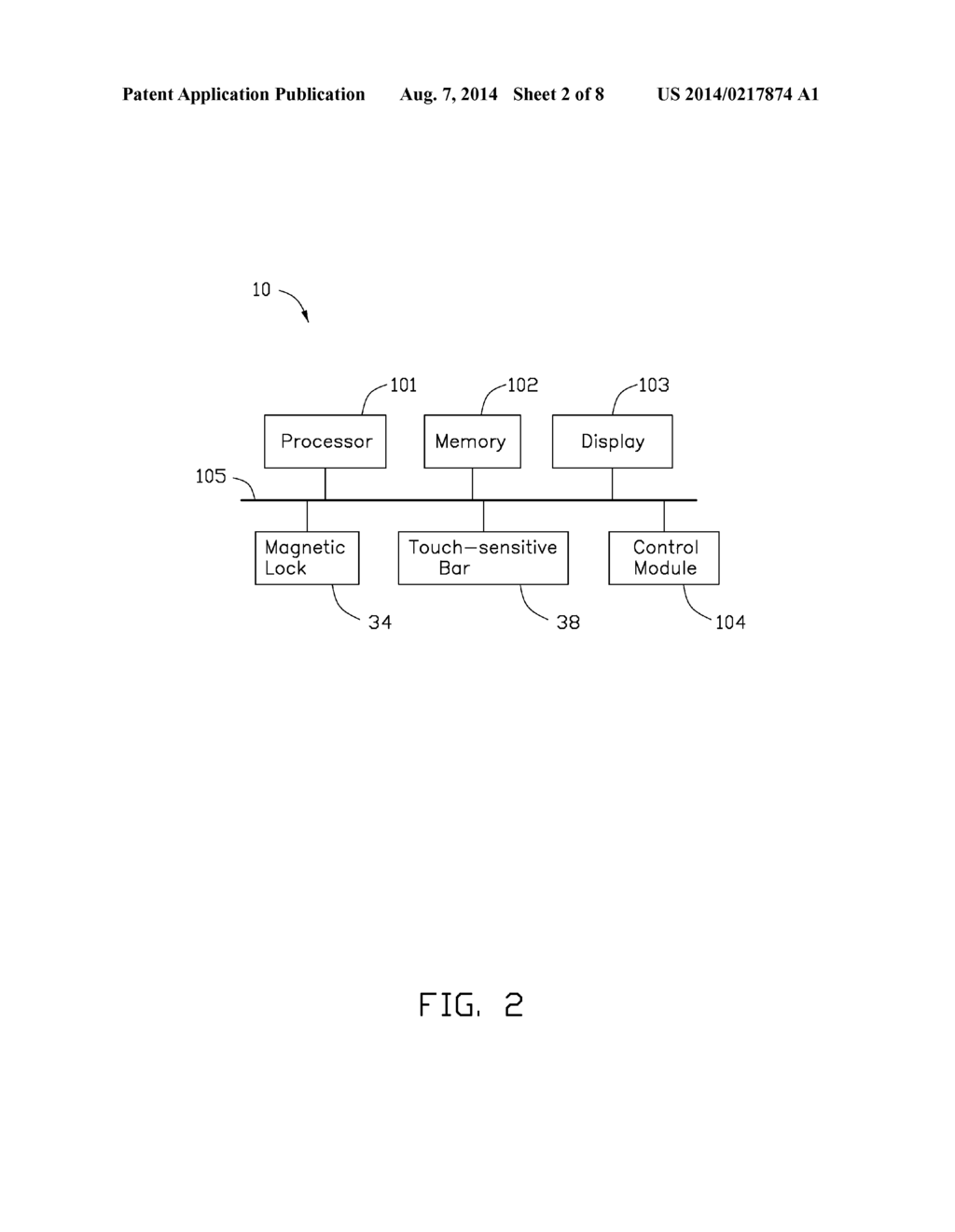 TOUCH-SENSITIVE DEVICE AND CONTROL METHOD THEREOF - diagram, schematic, and image 03