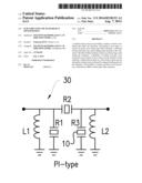 FLIP CHIP TYPE SAW BAND REJECT FILTER DESIGN diagram and image