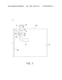 COMMUNICATION DEVICE WITH TUNABLE GROUND PLANE ANTENNA ELEMENT diagram and image