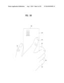 DIGITAL DEVICE FOR RECOGNIZING DOUBLE-SIDED TOUCH AND METHOD FOR     CONTROLLING THE SAME diagram and image