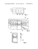 Method for determining a pitch of a camera installed in a vehicle and     method for controling a light emission of at least one headlight of a     vehicle. diagram and image