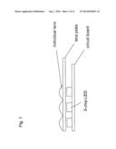 LED LAMP FOR ILLUMINATING SPECIFIC SURFACES diagram and image