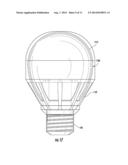 LED LAMP WITH OMNIDIRECTIONAL LIGHT DISTRIBUTION diagram and image