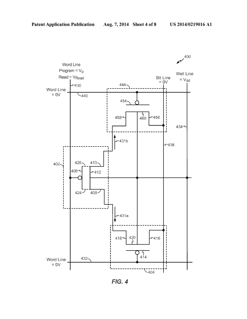 SYSTEM AND METHOD OF PROGRAMMING A MEMORY CELL - diagram, schematic, and image 05