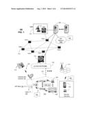 APPARATUS AND METHODS FOR ORIGINATION OF VOICE AND MESSAGING COMMUNICATION     IN A NETWORK diagram and image