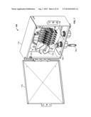 FIBER TERMINATION ENCLOSURE WITH MODULAR PLATE ASSEMBLIES diagram and image