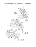 CASTING CORE FOR TWISTED GAS TURBINE ENGINE AIRFOIL HAVING A TWISTED RIB diagram and image