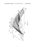 CASTING CORE FOR TWISTED GAS TURBINE ENGINE AIRFOIL HAVING A TWISTED RIB diagram and image