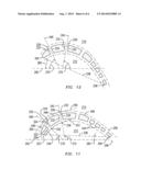 CASTING CORE FOR TWISTED GAS TURBINE ENGINE AIRFOIL HAVING A TWISTED RIB diagram and image