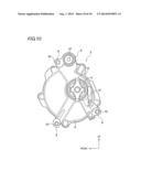 VACUUM PUMP MOUNTING STRUCTURE diagram and image