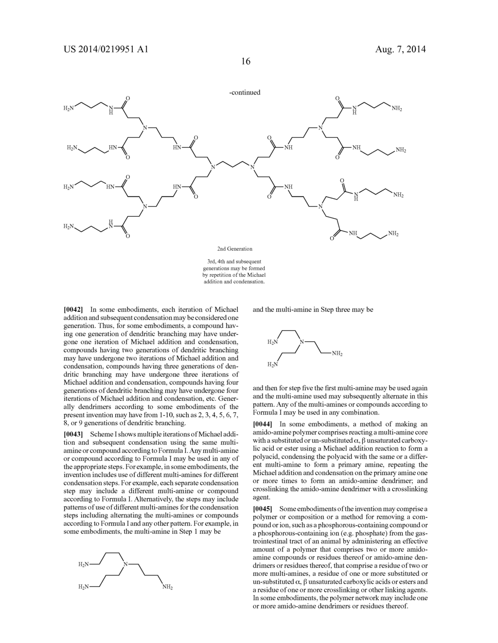 AMIDO-AMINE DENDRIMER COMPOSITIONS - diagram, schematic, and image 17