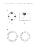 MULTILAYERED CONTAINER, DIE FOR MULTILAYERED CONTAINER, ANDMETHOD FOR     PRODUCING MULTILAYERED CONTAINER diagram and image