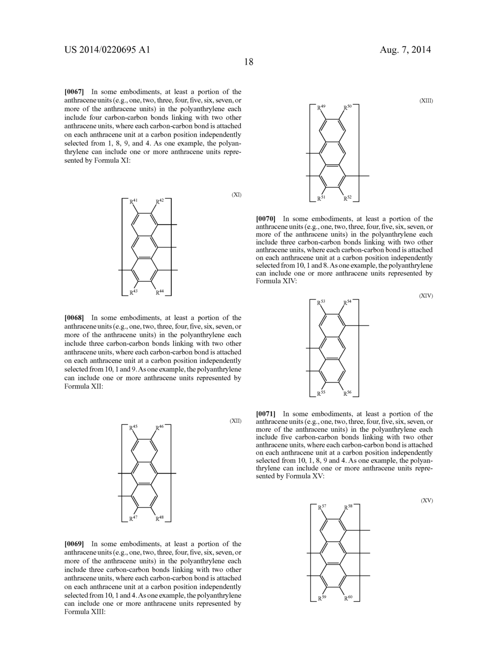 POLYANTHRYLENE MATERIALS AND METHODS FOR THEIR PREPARATION AND USE - diagram, schematic, and image 27