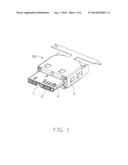 CABLE CONNECTOR ASSEMBLY WITH AN IMPROVED GROUNDING CONTACT diagram and image