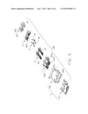 CABLE CONNECTOR ASSEMBLY WITH AN IMPROVED GROUNDING CONTACT diagram and image